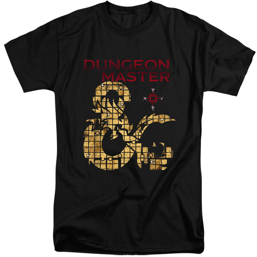 Dungeons And Dragons Dungeon Master Mens Tall T Shirt Black Officially Licensed