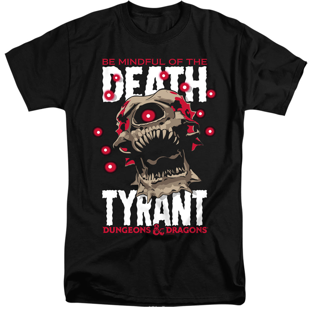 Dungeons And Dragons Death Tyrant Mens Tall T Shirt Black Officially Licensed