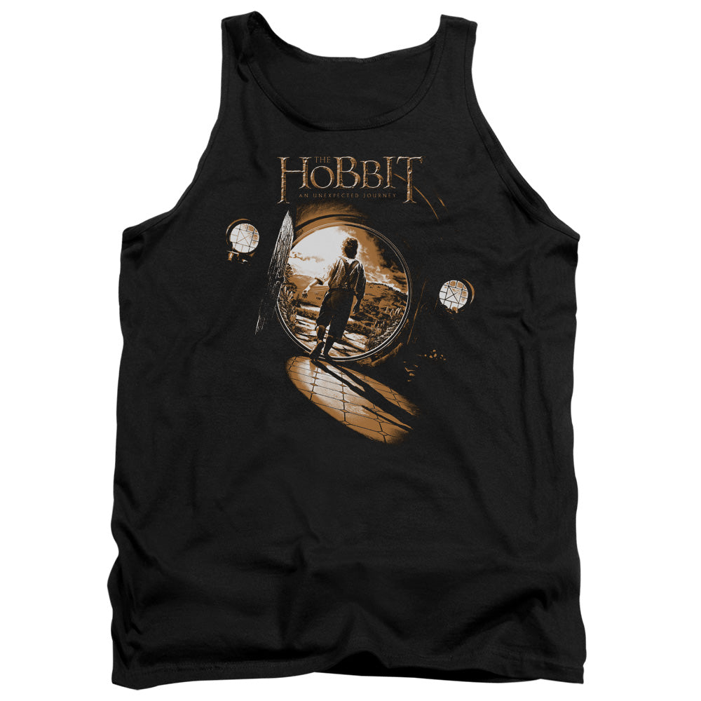 The Hobbit Hobbit Hole Mens Tank Top Shirt Black Officially Licensed
