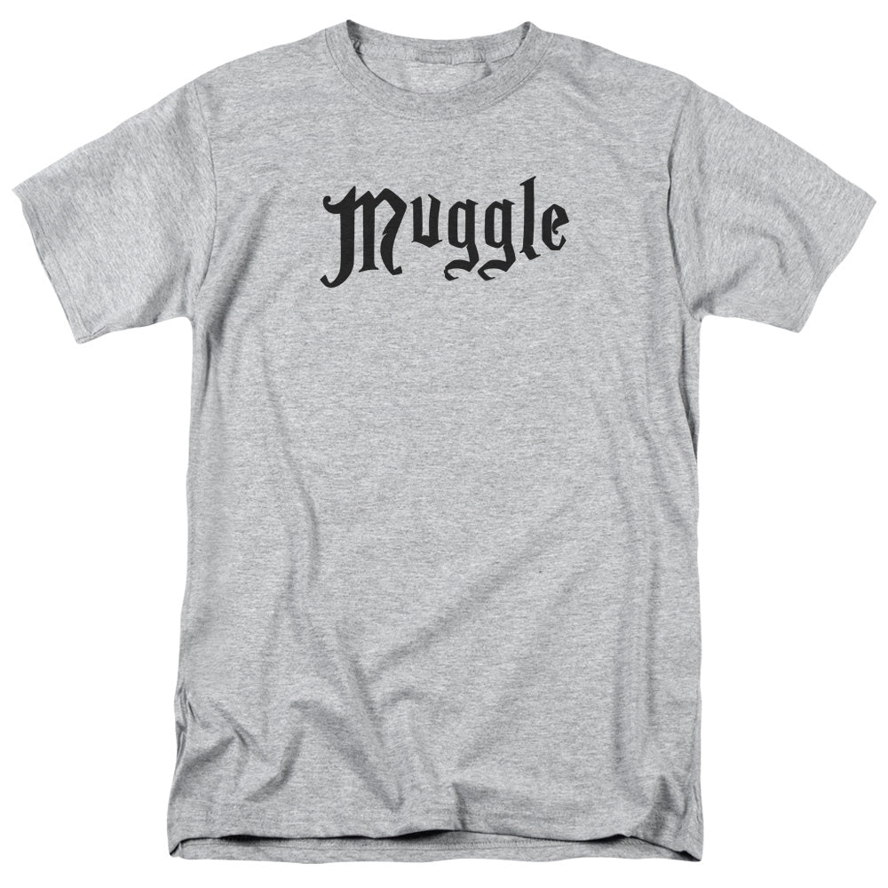 Harry Potter Muggle Mens T Shirt Athletic Heather Officially Licensed