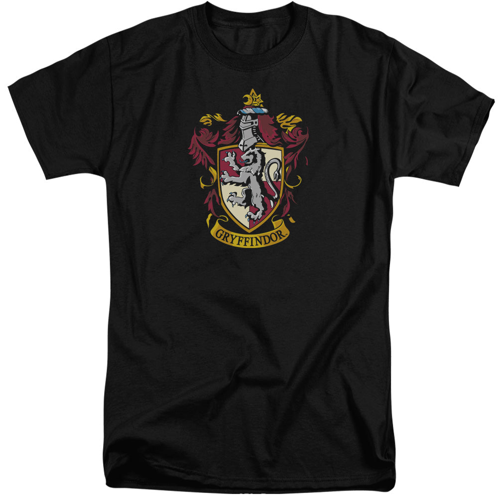 Harry Potter Gryffindor Crest Mens Tall T Shirt Black Officially Licensed
