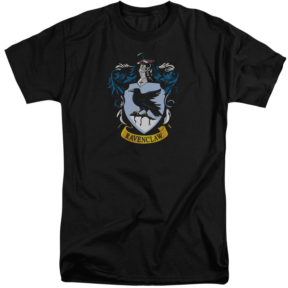 Harry Potter Ravenclaw Crest Mens Tall T Shirt Black Officially Licensed