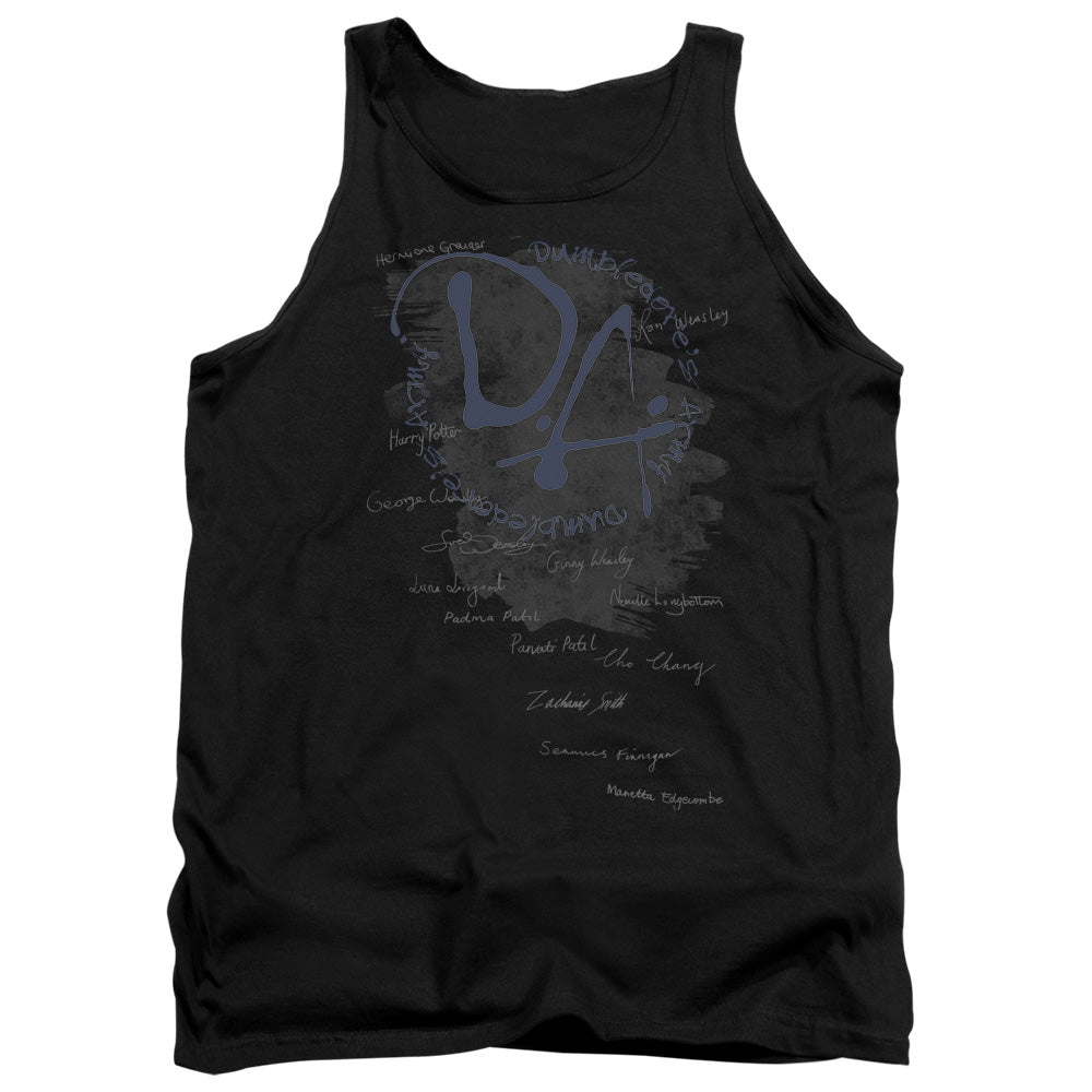 Harry Potter Dumbledores Army Mens Tank Top Shirt Black Officially Licensed