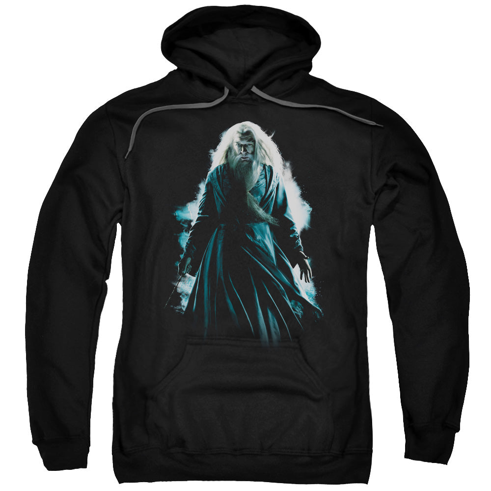 Harry Potter Dumbledore Burst Mens Hoodie Black Officially Licensed