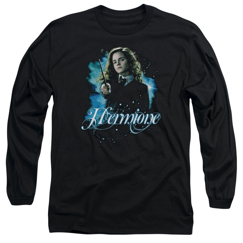 Harry Potter Hermione Ready Mens Long Sleeve Shirt Black Officially Licensed Officially Licensed