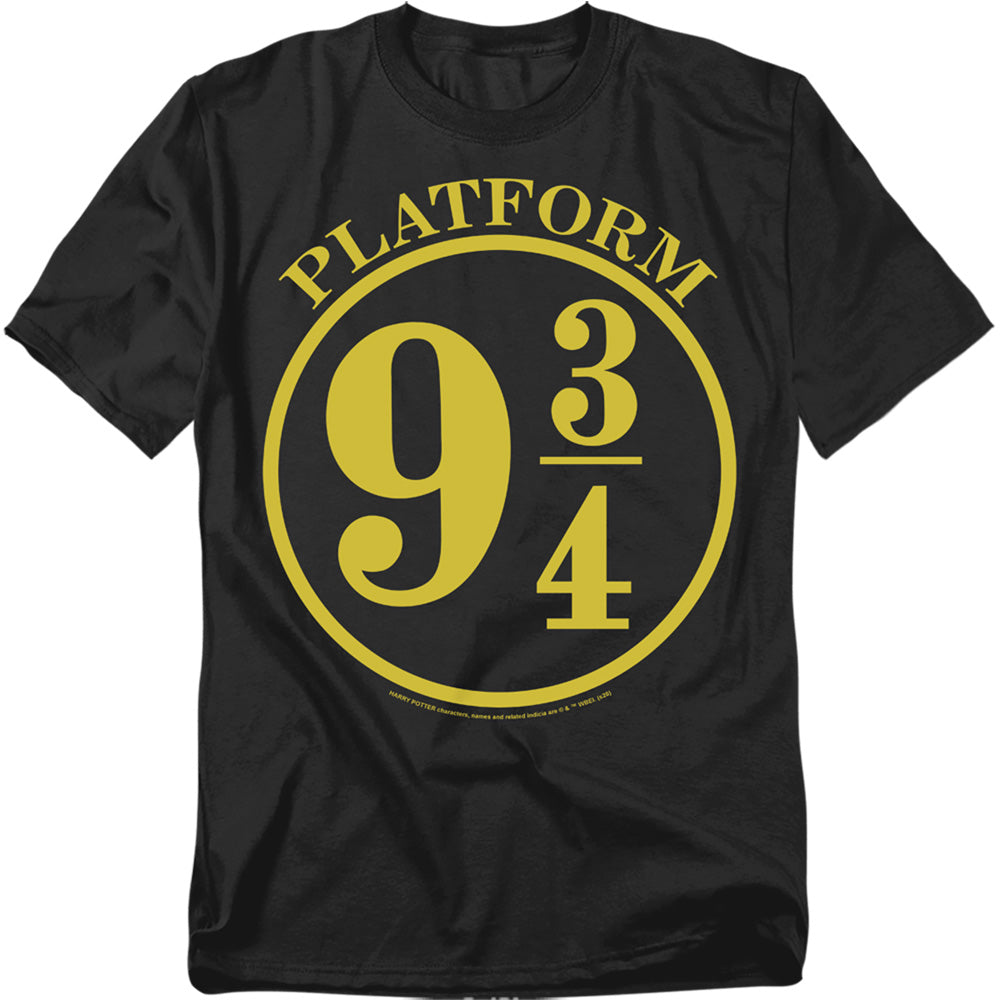Harry Potter 9 3 4 Mens T Shirt Black Officially Licensed