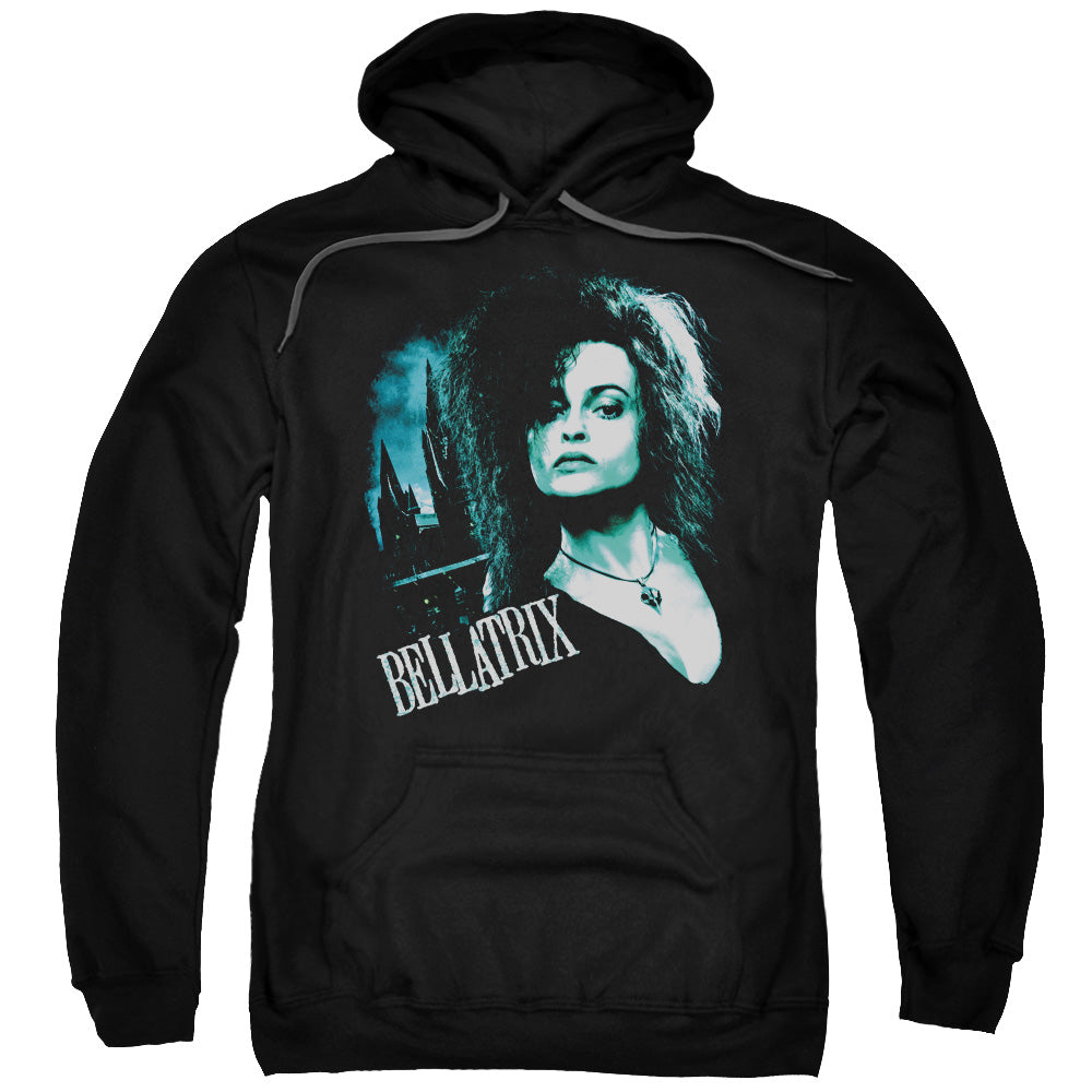 Harry Potter Bellatrix Closeup Mens Hoodie Black Officially Licensed