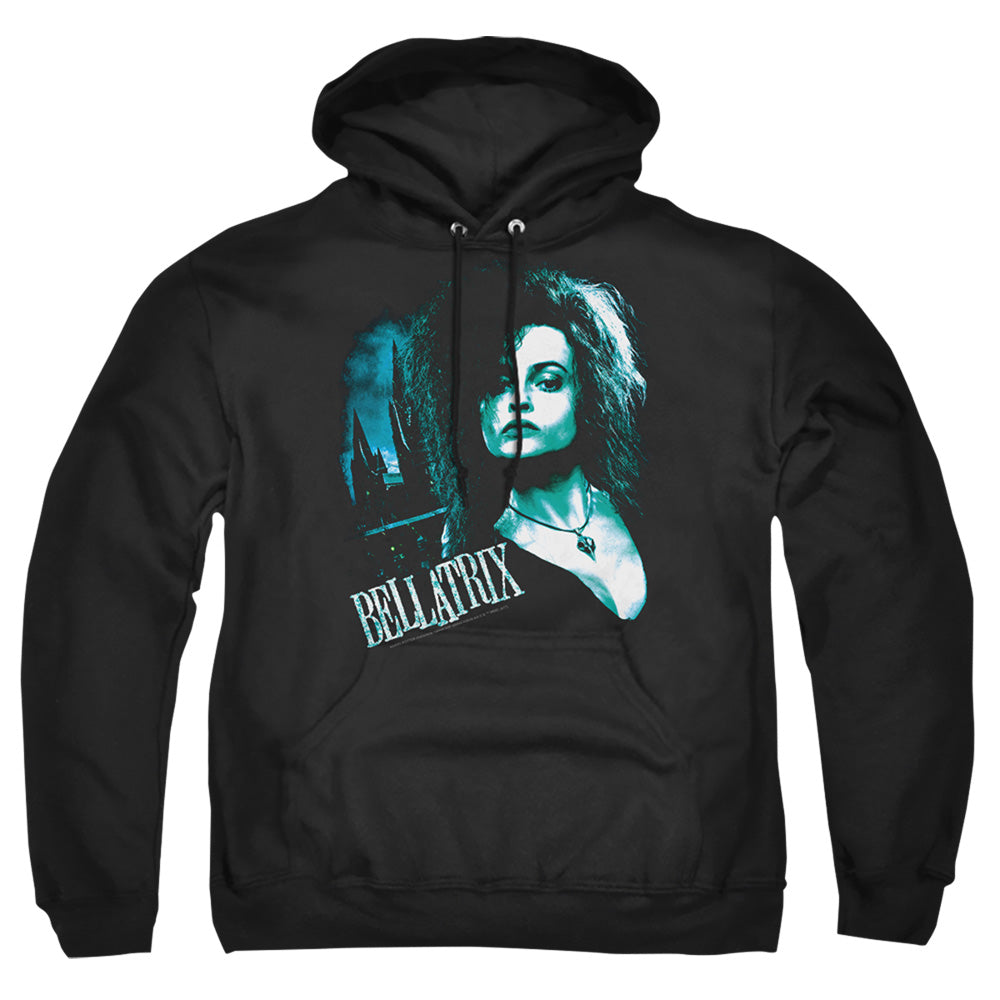 Harry Potter Bellatrix Closeup Mens Hoodie Black Officially Licensed