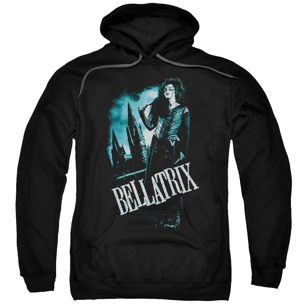 Harry Potter Bellatrix Full Body Mens Hoodie Black Officially Licensed