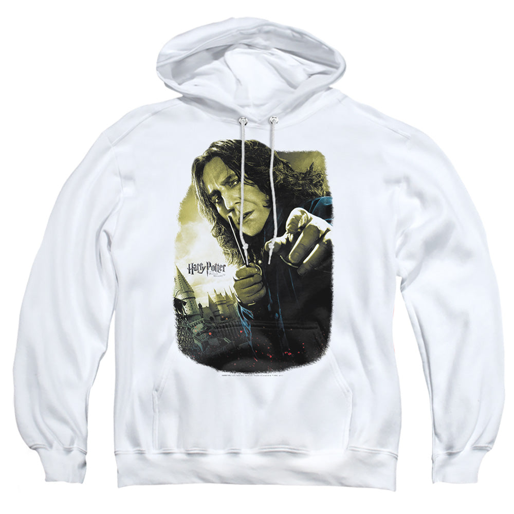 Harry Potter Snape Poster Mens Hoodie White Officially Licensed
