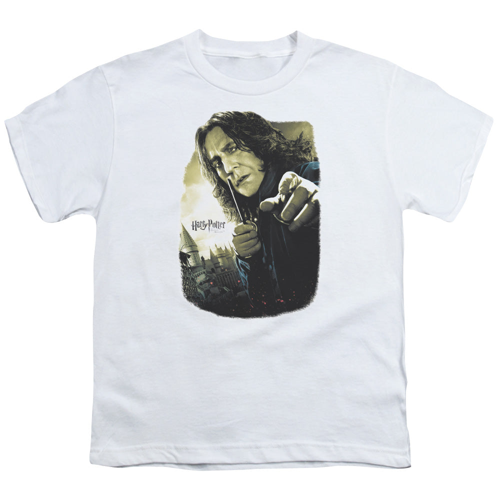 Harry Potter Snape Poster Kids Youth T Shirt White Officially Licensed
