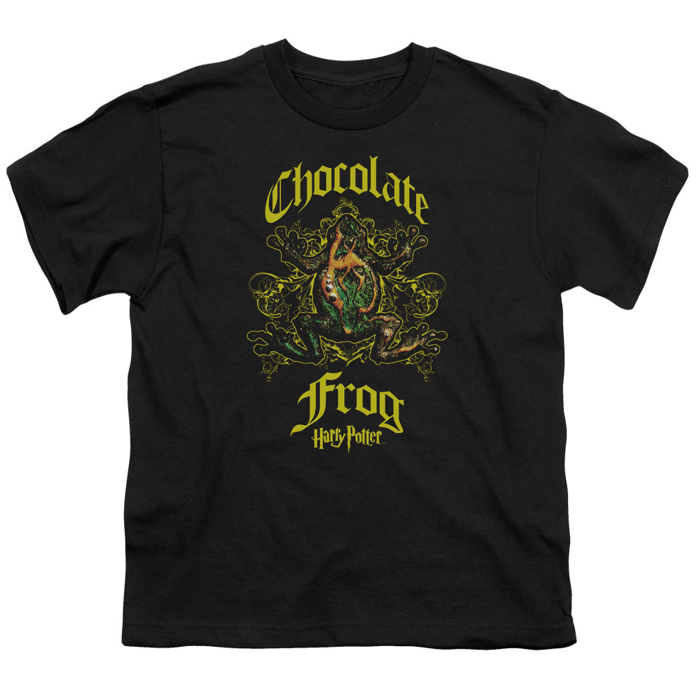 Harry Potter Chocolate Frog Kids Youth T Shirt Black Officially Licensed