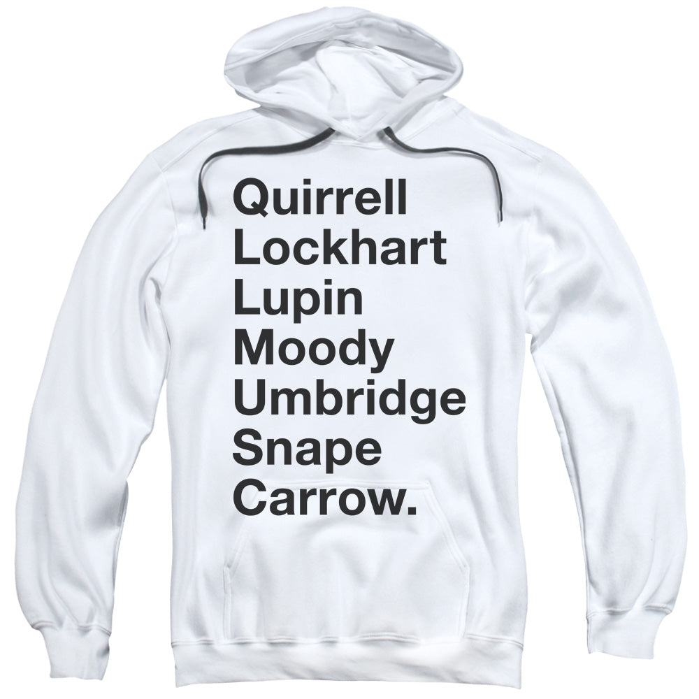 Harry Potter Professors Mens Hoodie White Officially Licensed