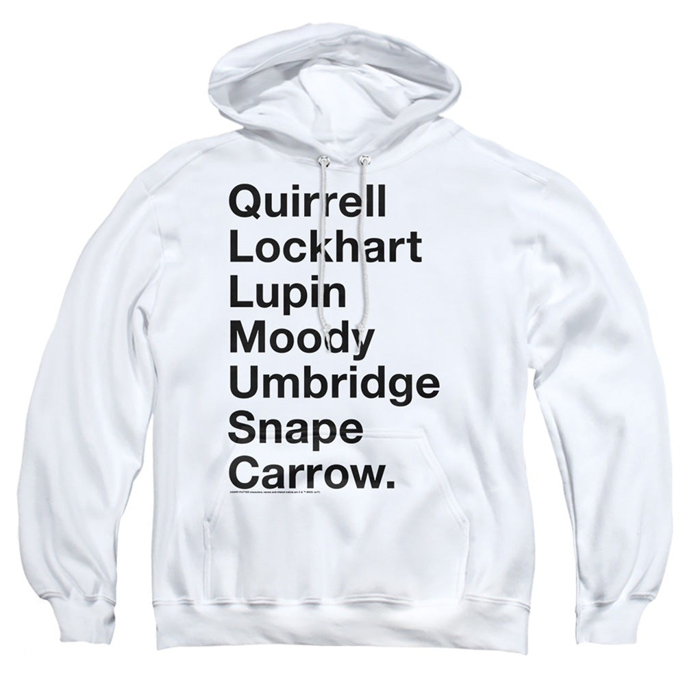 Harry Potter Professors Mens Hoodie White Officially Licensed