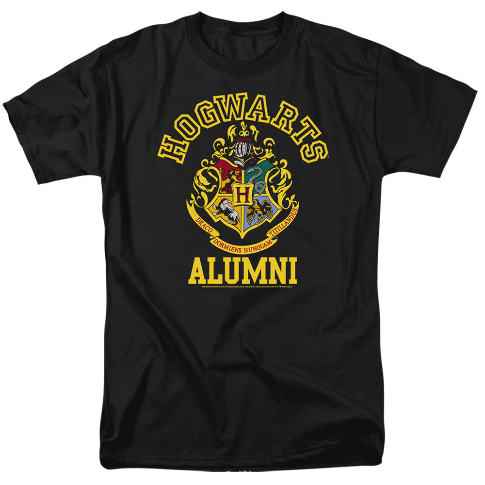 Harry Potter Hogwarts Alumni Mens T Shirt Black Officially Licensed