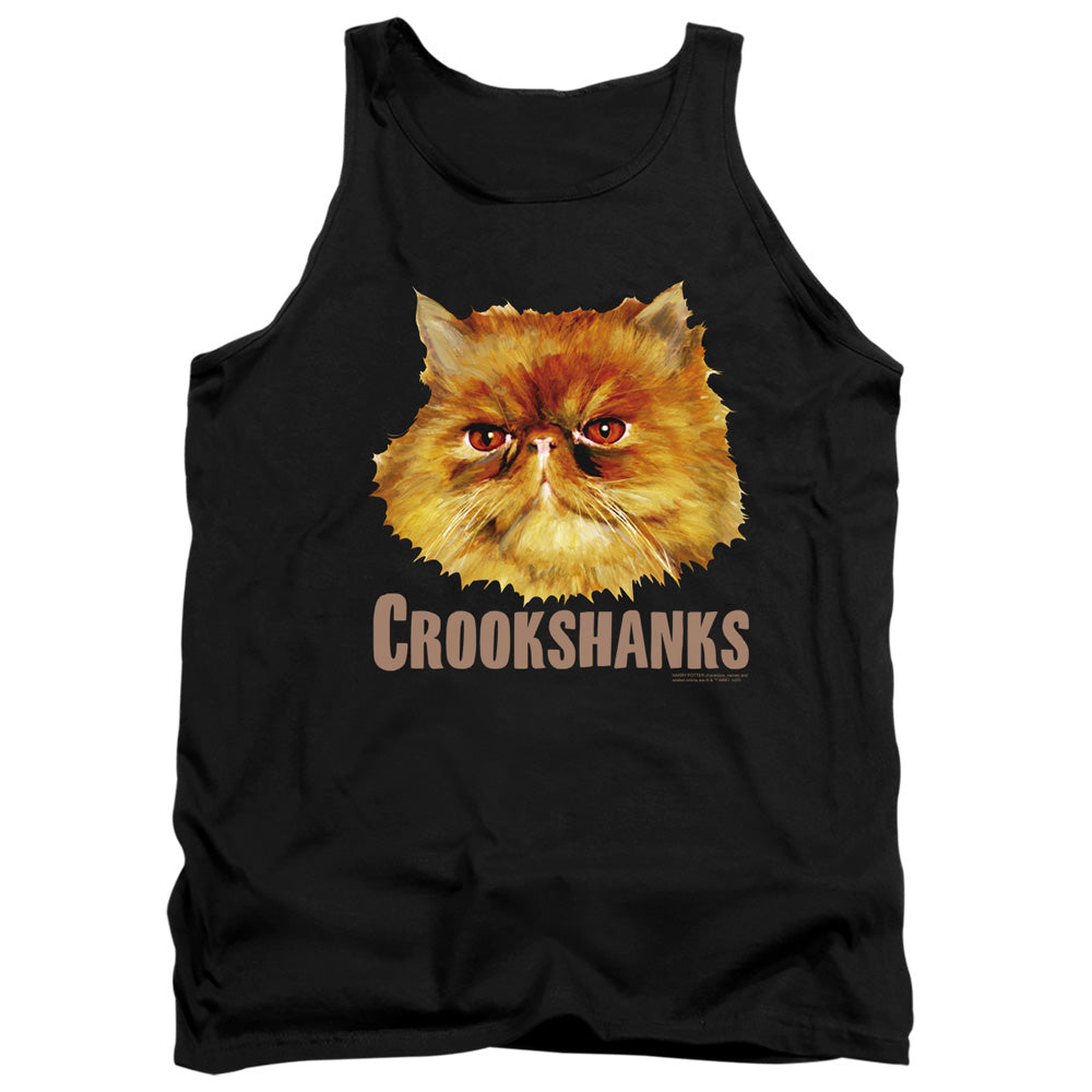 Harry Potter Crookshanks Color Mens Tank Top Shirt Black Officially Licensed