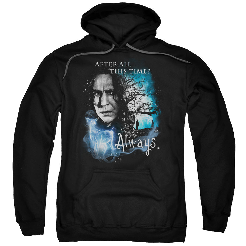 Harry Potter Always Mens Hoodie Black Officially Licensed