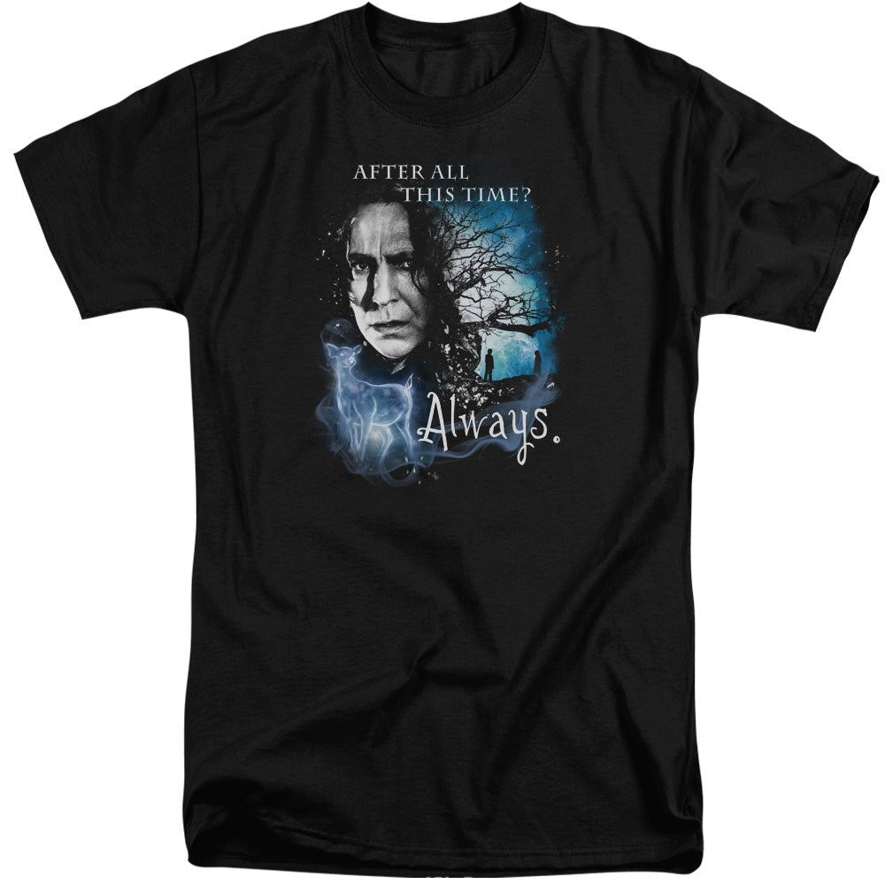 Harry Potter Always Mens Tall T Shirt Black Officially Licensed
