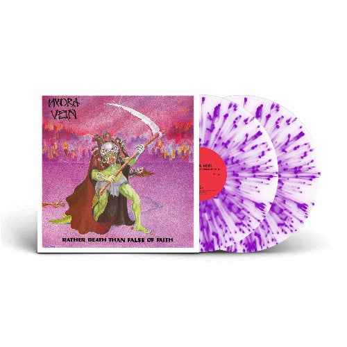 RATHER DEATH THAN FALSE OF FAITH (CLEAR/PURPLE SPLATTER VINYL) [Vinyl]