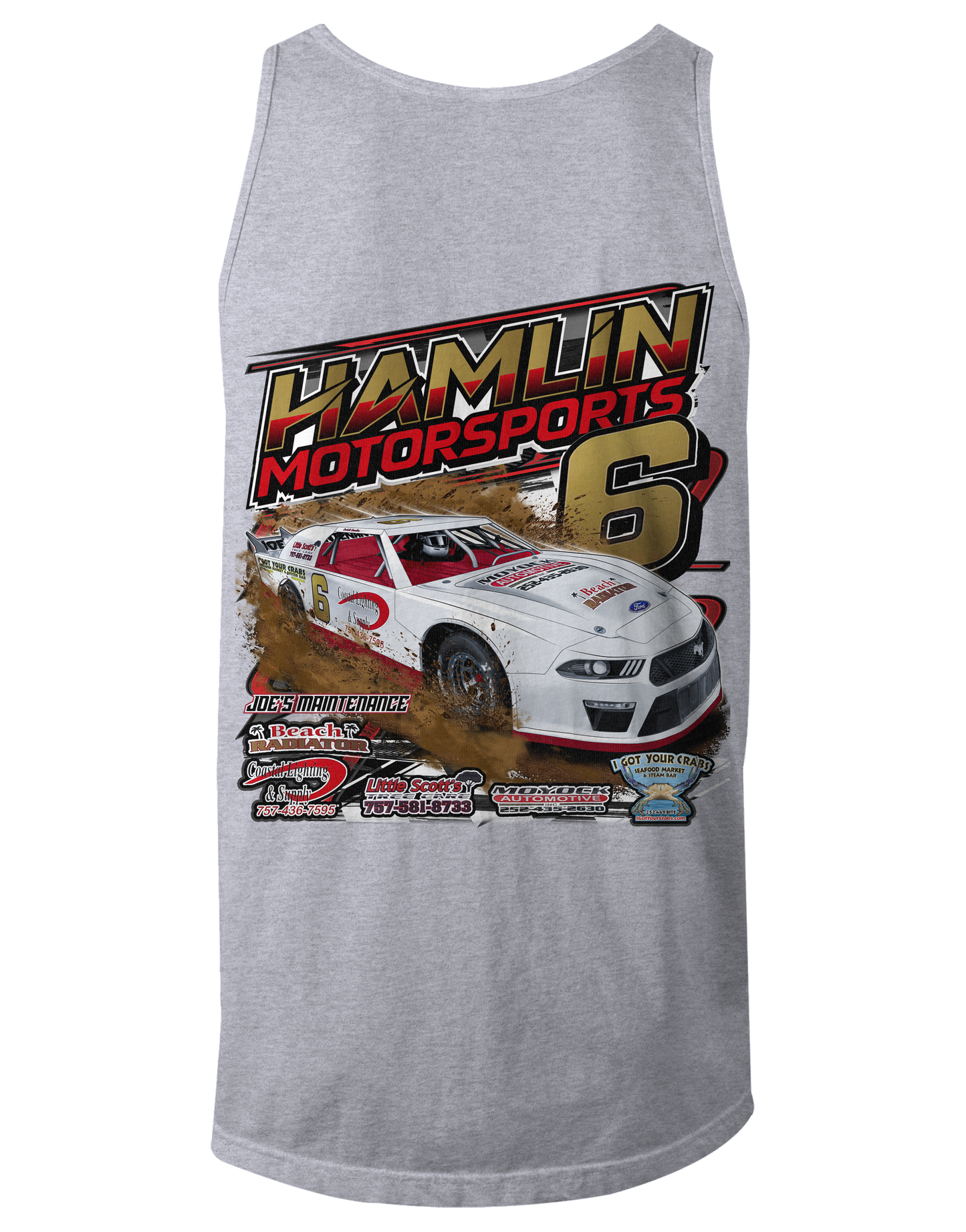 Hamlin Motorsports Tank Tops