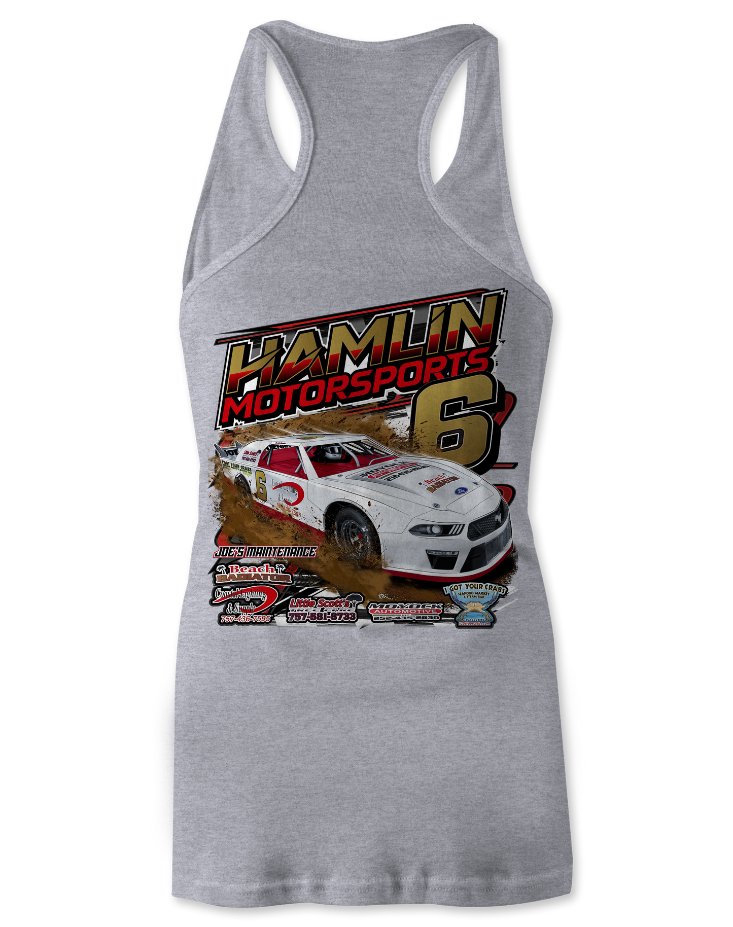 Hamlin Motorsports Tank Tops