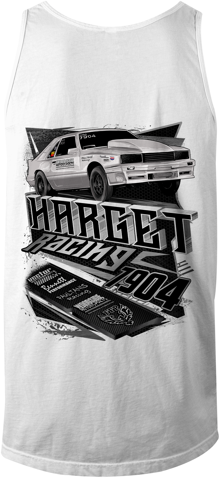 Harget Racing Tank Tops