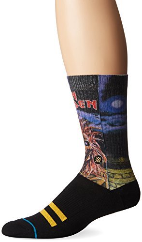 Iron Maiden Stance Iron Maiden Mens Socks Black M (6-8.5) [Socks] - Rock Band Apparel