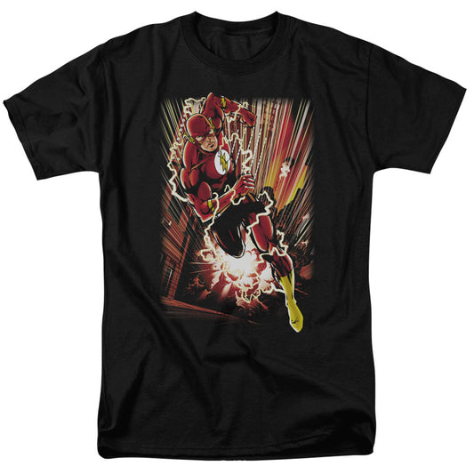 Justice League Of America Street Speed Mens T Shirt Black Officially Licensed