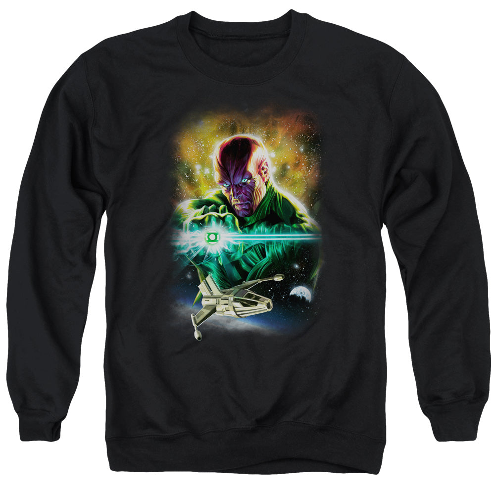 Jla(Gl) Abin Sur Mens Crewneck Sweatshirt Black