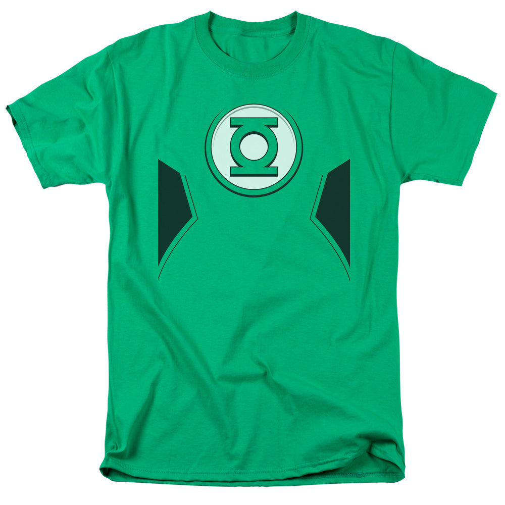 Justice League Of America New Gl Costume Mens T Shirt Kelly Green Officially Licensed