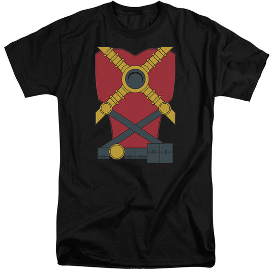 Justice League Of America Red Robin Mens Tall T Shirt Black Officially Licensed
