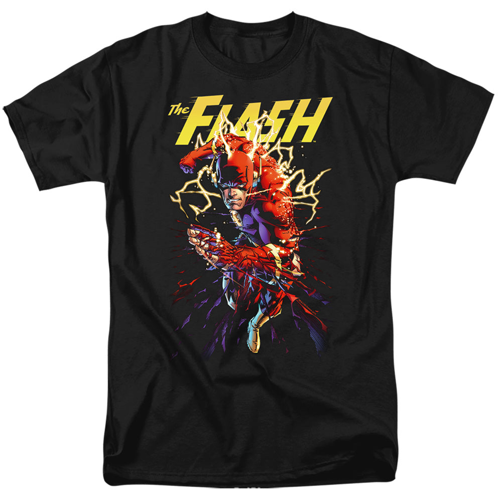 Justice League Of America Ripping Apart Mens T Shirt Black Officially Licensed