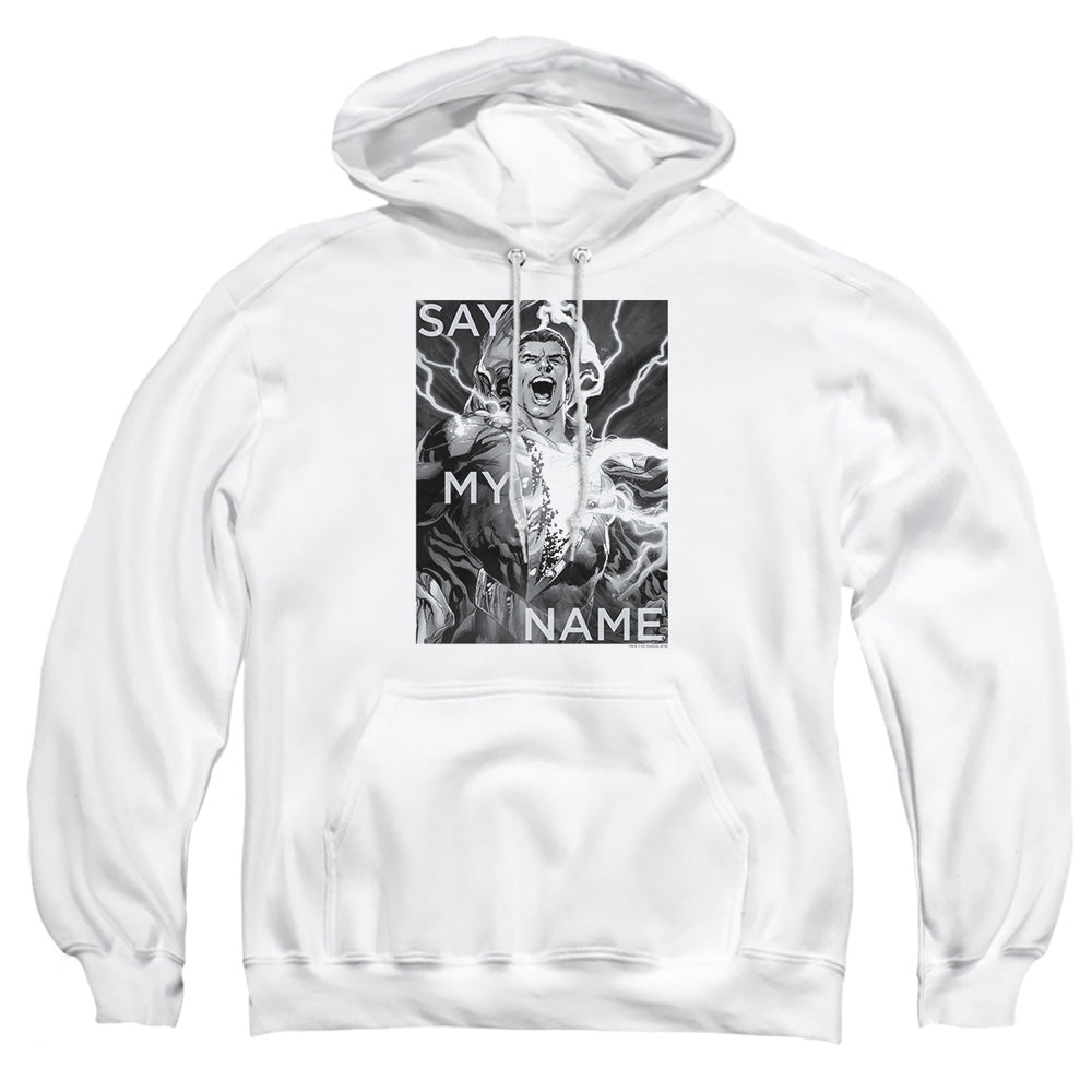 Justice League Of America Say My Name Mens Hoodie White Officially Licensed