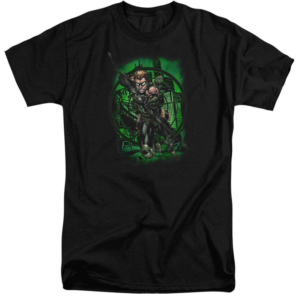 Justice League Of America In My Sight Mens Tall T Shirt Black Officially Licensed