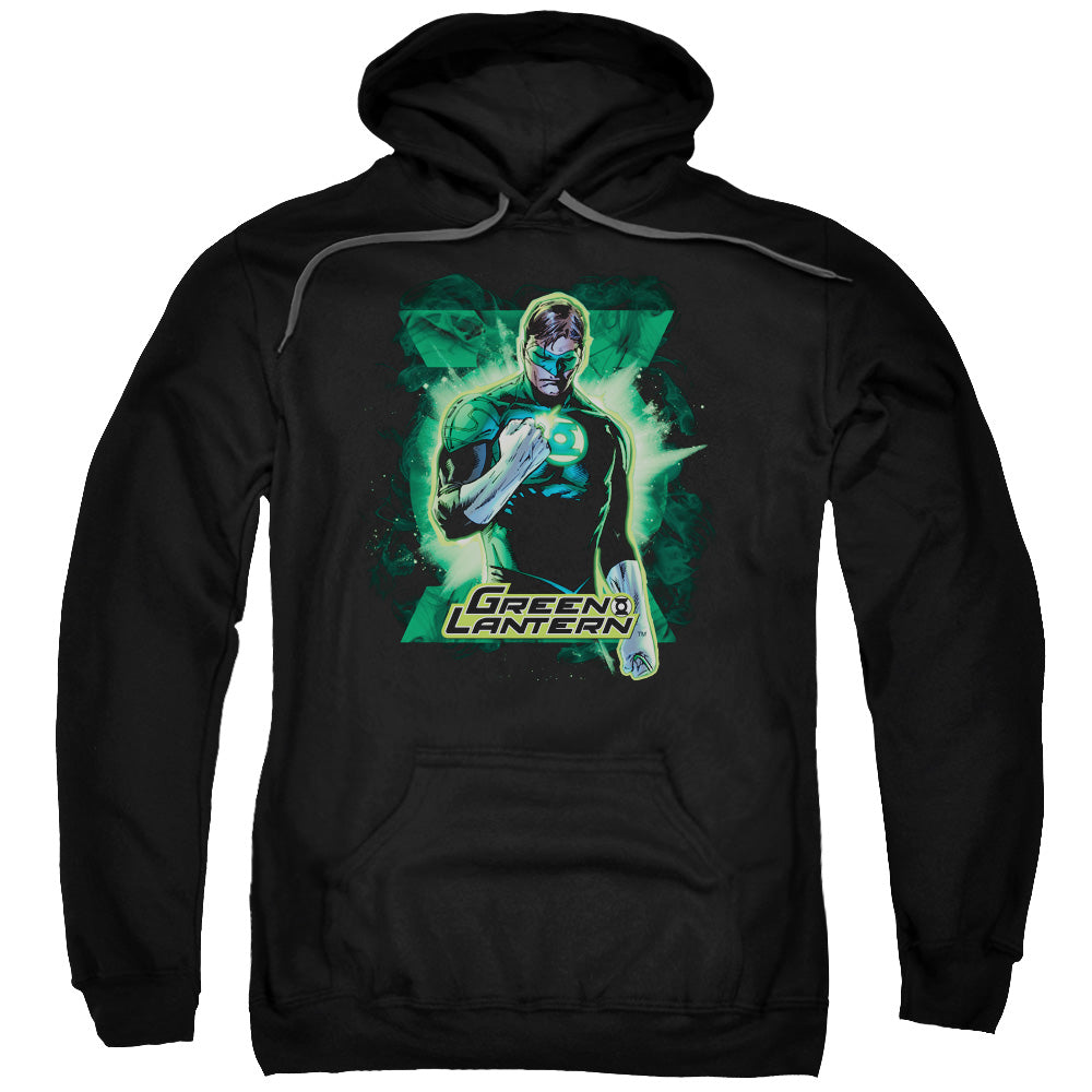 Justice League Gl Brooding Mens Hoodie Black Officially Licensed