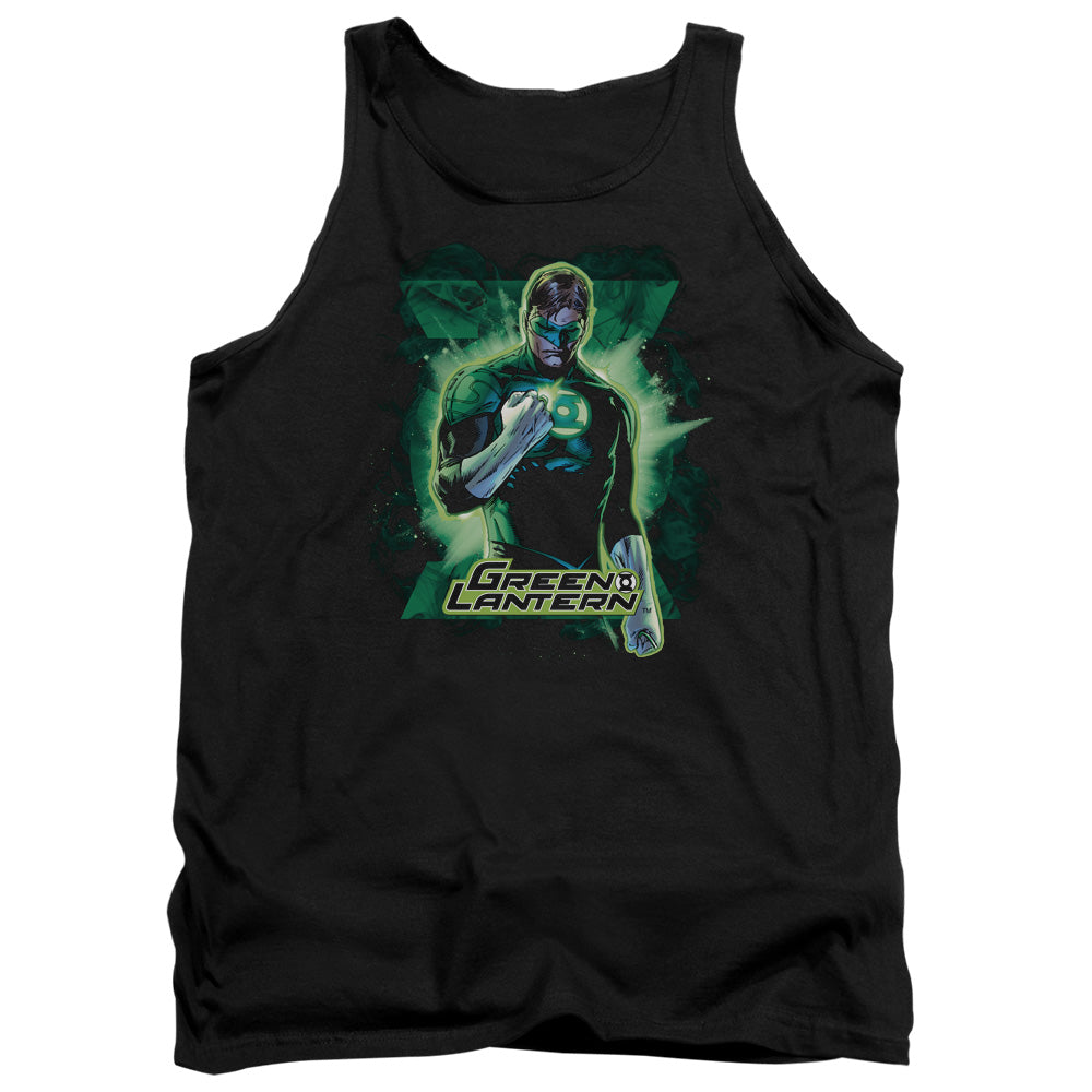 Justice League Gl Brooding Mens Tank Top Shirt Black Officially Licensed