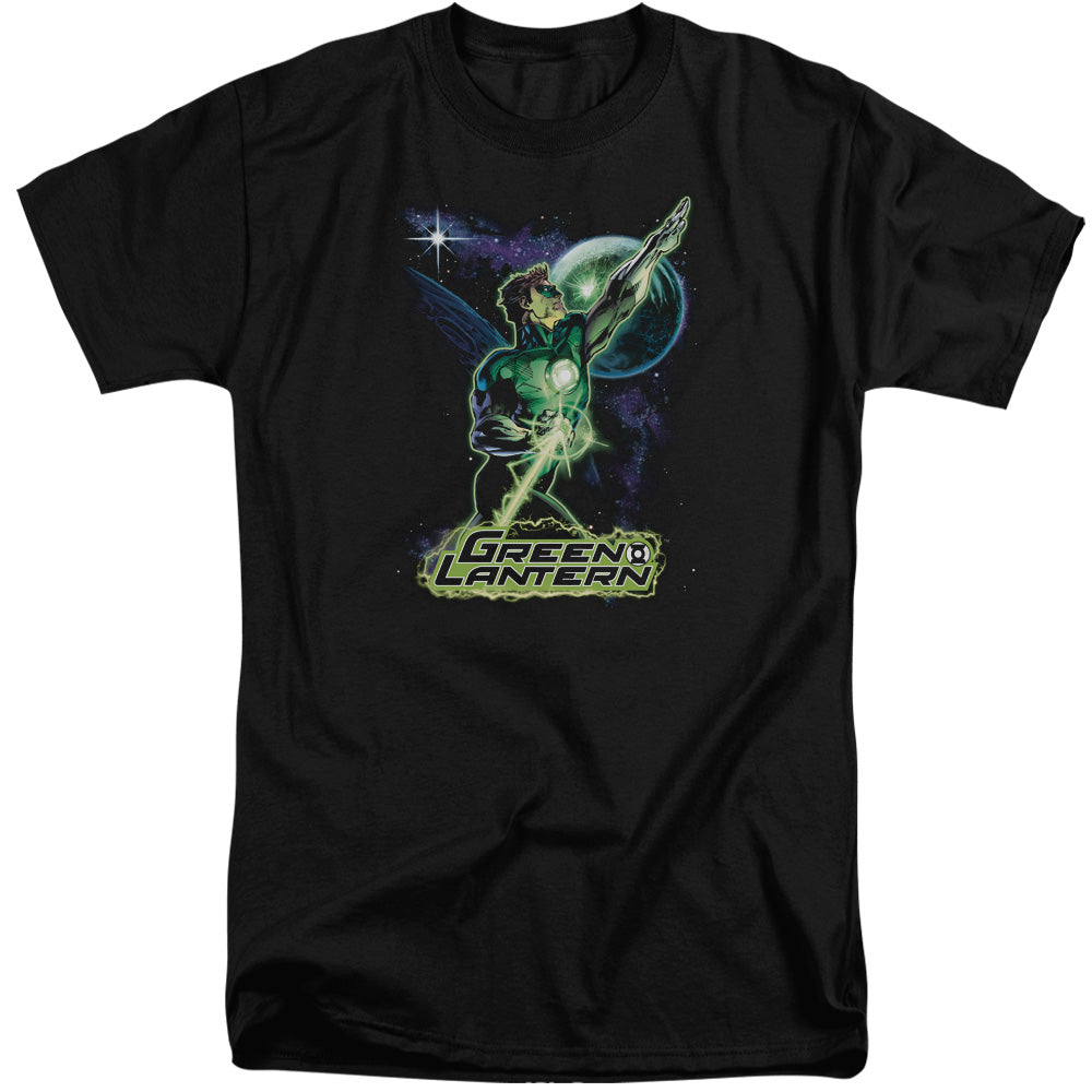 Justice League Hal Galaxy Mens Tall T Shirt Black Officially Licensed