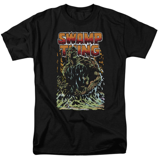 Justice League Of America Swamp Thing Mens T Shirt Black Officially Licensed