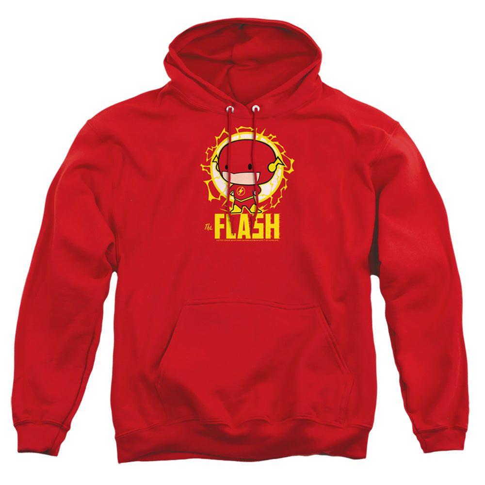 Dc Flash Flash Chibi Mens Hoodie Red Officially Licensed
