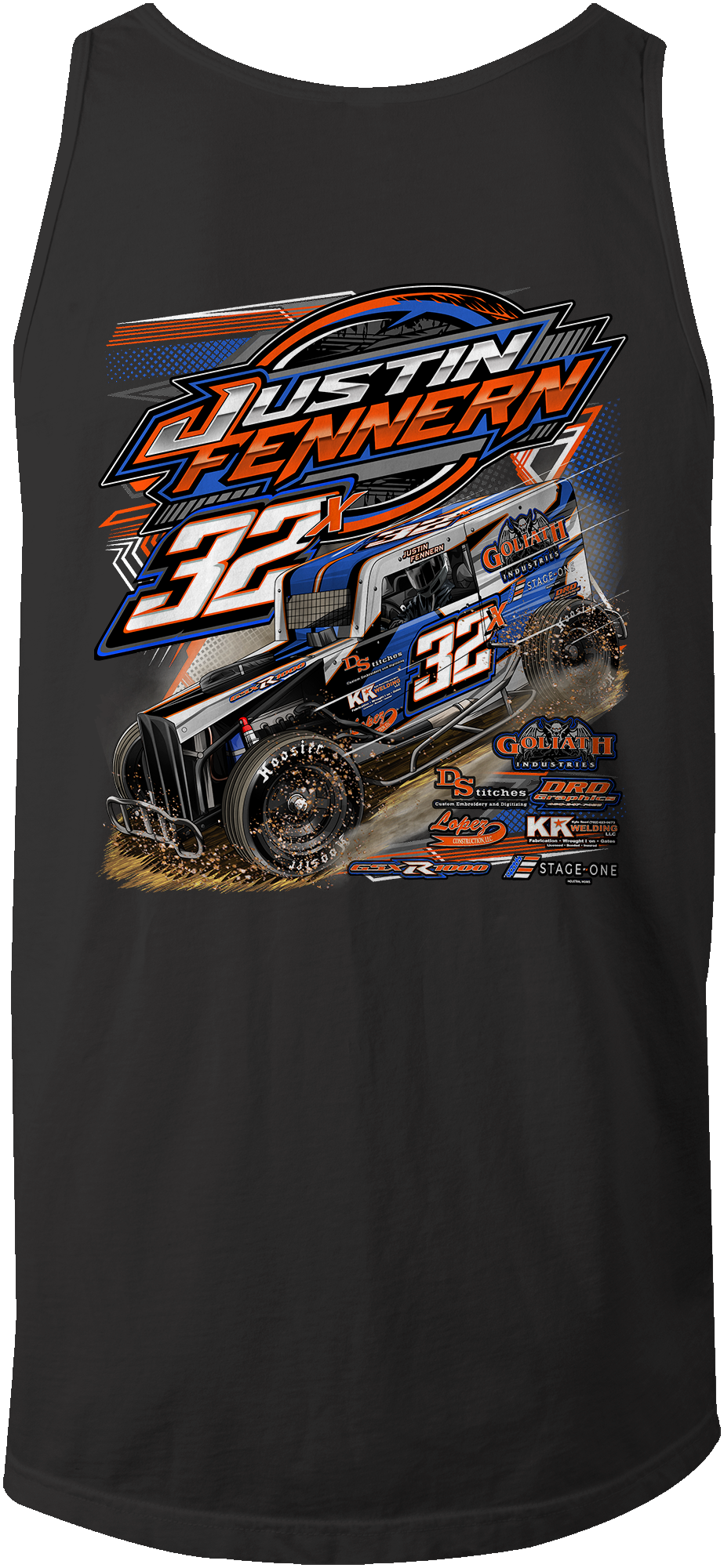 Justin Fennern 2023 Tank Tops