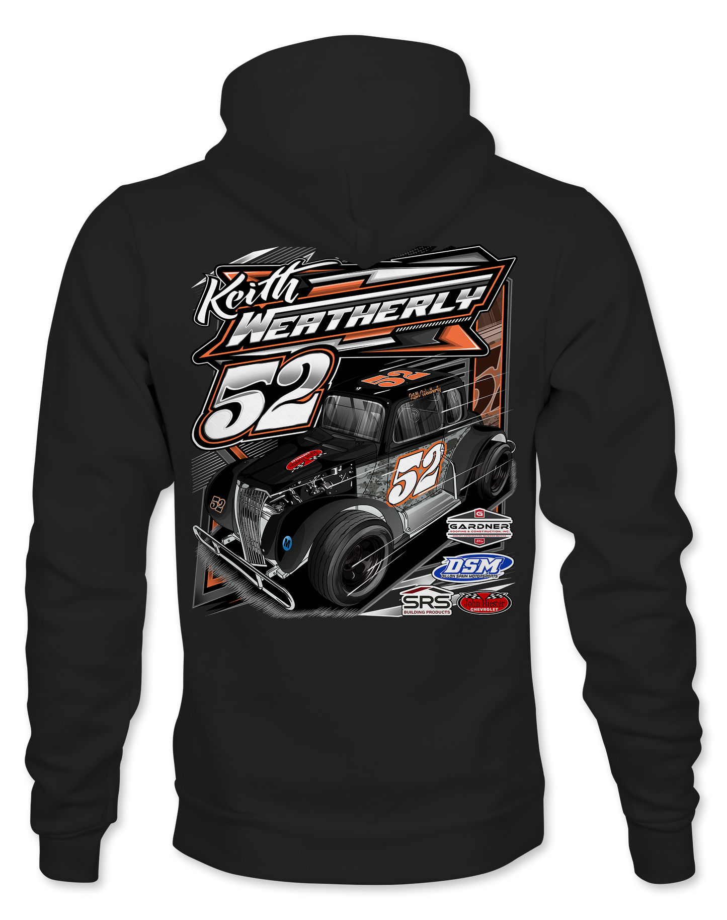 Keith Weatherly Hoodies