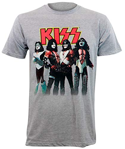 Kiss KISS STANCE LOGO HEATHER GRAY SS TEE XL [T-Shirt] - Rock Band Apparel