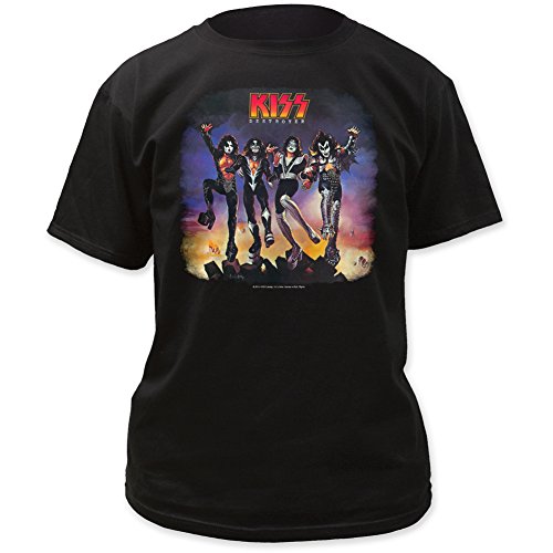 Kiss Kiss Destroyer Adult Tee [T-Shirt] - Rock Band Apparel