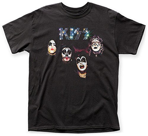 Kiss Kiss Self-Titled Album Adult Tee [T-Shirt] - Rock Band Apparel