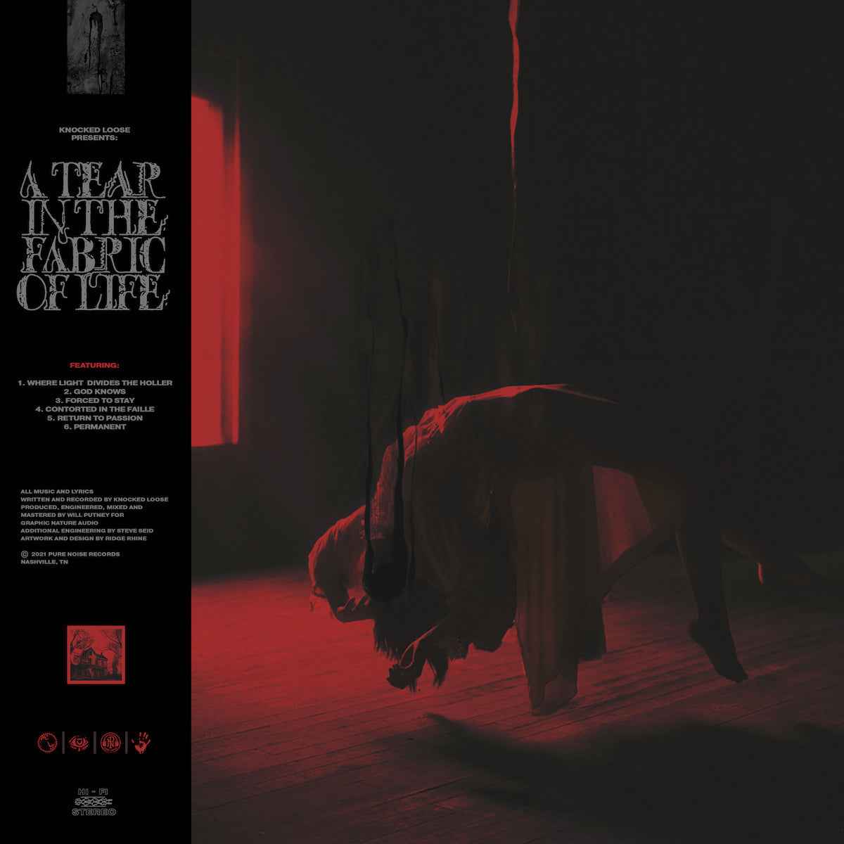 A Tear In The Fabric Of Life (Colored Vinyl, Blood Red W/ Black Splatter, Indie Exclusive) [Vinyl]