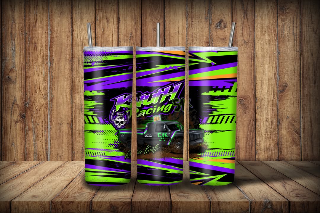 Knuth Racing Full Color Tumblers