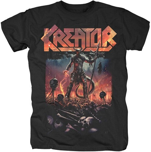 Kreator Warrior Black Short Sleeve Shirt Size XL [T-Shirt] - Rock Band Apparel