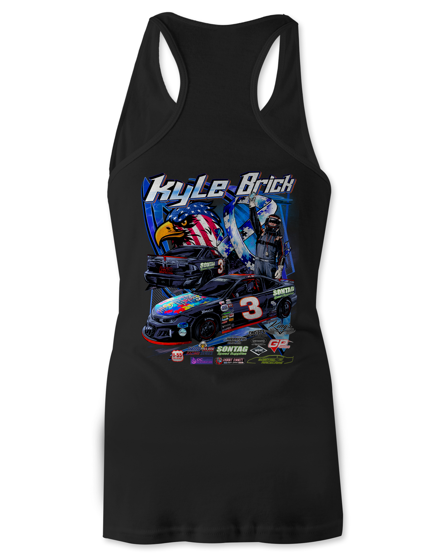 Kyle Brick Tank Tops