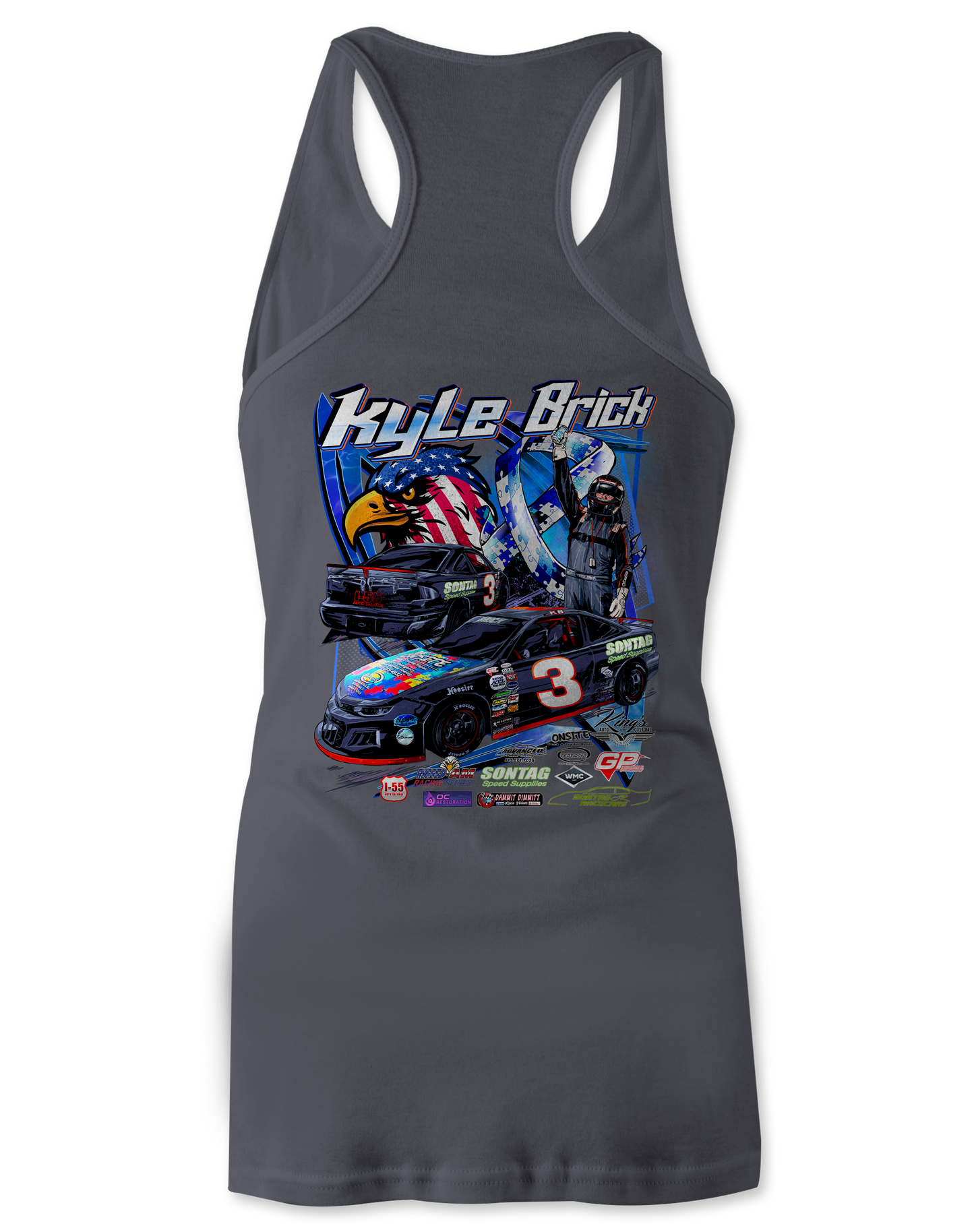 Kyle Brick Tank Tops