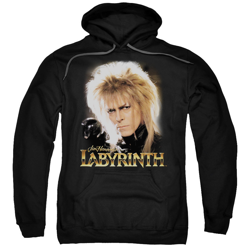 Labyrinth Jareth Mens Hoodie Black Officially Licensed